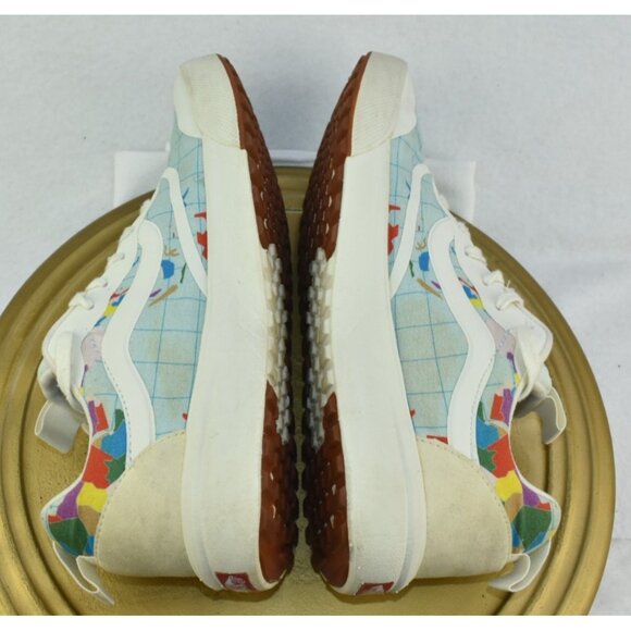 Vans Era X Save Our Planet Shoes Men Size 10 World Map Skate Multicolor Sneakers - Picture 7 of 10